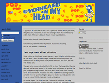 Tablet Screenshot of overheardinmyhead.typepad.com