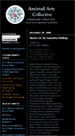 Mobile Screenshot of amistadartscollective.typepad.com