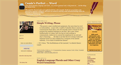 Desktop Screenshot of cassiesperfectwordblog.typepad.com