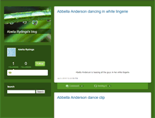 Tablet Screenshot of abellaanderson88.typepad.com