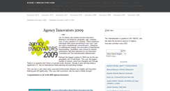 Desktop Screenshot of agency-innovators.typepad.com