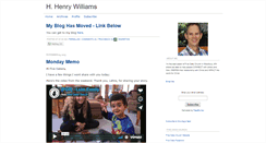 Desktop Screenshot of henrywilliams.typepad.com