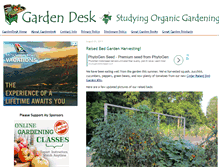 Tablet Screenshot of gardendesk.typepad.com