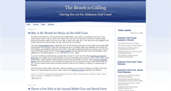 Desktop Screenshot of beachiscalling.typepad.com