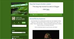 Desktop Screenshot of liberatingwings.typepad.com