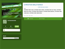 Tablet Screenshot of christianbalenaked.typepad.com