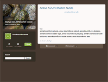 Tablet Screenshot of annakournikovanude1.typepad.com