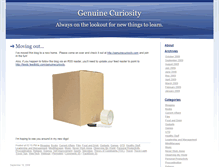 Tablet Screenshot of genuinecuriosity.typepad.com