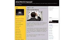 Desktop Screenshot of alienworld.typepad.com