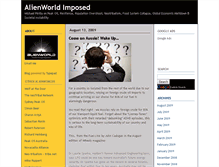 Tablet Screenshot of alienworld.typepad.com