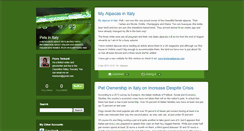 Desktop Screenshot of petsinitaly.typepad.com