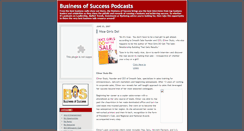 Desktop Screenshot of businessofsuccess.typepad.com
