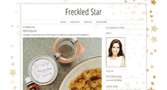 Desktop Screenshot of freckledstar.typepad.com