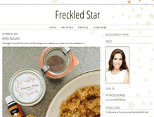 Tablet Screenshot of freckledstar.typepad.com