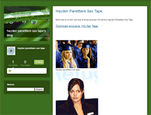 Tablet Screenshot of haydenpanettieresextapesentry.typepad.com