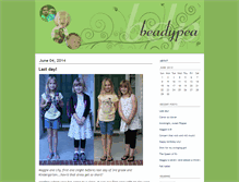 Tablet Screenshot of beadypea.typepad.com