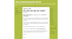 Desktop Screenshot of obscuraphotography.typepad.com
