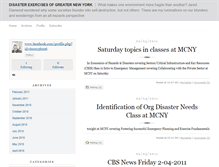 Tablet Screenshot of disaster-exercises.typepad.com