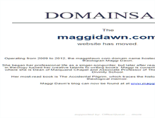 Tablet Screenshot of maggidawn.typepad.com