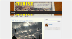 Desktop Screenshot of citrine.typepad.com