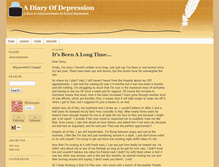 Tablet Screenshot of depressiondiary.typepad.com