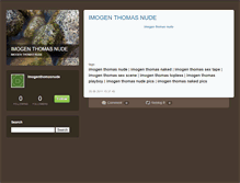 Tablet Screenshot of imogenthomasnude.typepad.com