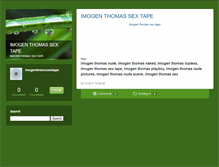 Tablet Screenshot of imogenthomassextape.typepad.com