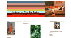 Desktop Screenshot of doitnowceciliasmith.typepad.com