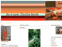 Tablet Screenshot of doitnowceciliasmith.typepad.com