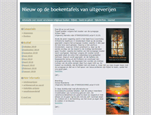 Tablet Screenshot of boekentafels.typepad.com