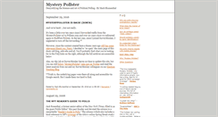 Desktop Screenshot of mysterypollster.typepad.com