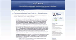 Desktop Screenshot of a4bnotes.typepad.com