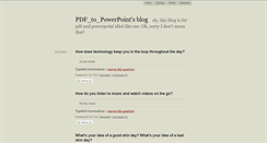 Desktop Screenshot of pdf-to-powerpoint.typepad.com