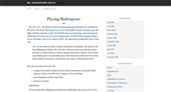 Desktop Screenshot of mrshakespeare.typepad.com