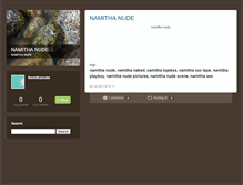Tablet Screenshot of namithanude.typepad.com