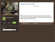 Tablet Screenshot of lindsaylohannude1.typepad.com