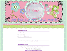 Tablet Screenshot of kdottiedesigns.typepad.com
