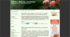 Desktop Screenshot of nutritionmedicinedisease.typepad.com