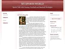 Tablet Screenshot of mysportsworld.typepad.com