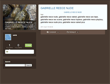 Tablet Screenshot of gabriellereecenude.typepad.com