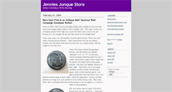 Desktop Screenshot of jenniesjunque.typepad.com