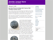 Tablet Screenshot of jenniesjunque.typepad.com