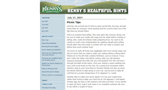 Desktop Screenshot of henrysmarkets.typepad.com