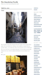 Mobile Screenshot of meanderingnoodle.typepad.com