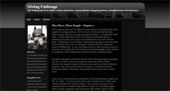Desktop Screenshot of giving-umbrage.typepad.com