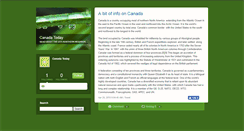 Desktop Screenshot of canadatoday.typepad.com