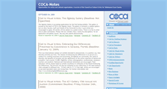Desktop Screenshot of coca.typepad.com