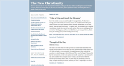 Desktop Screenshot of newchristianity.typepad.com