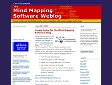 Tablet Screenshot of mindmapping.typepad.com