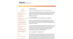 Desktop Screenshot of hybridblog.typepad.com